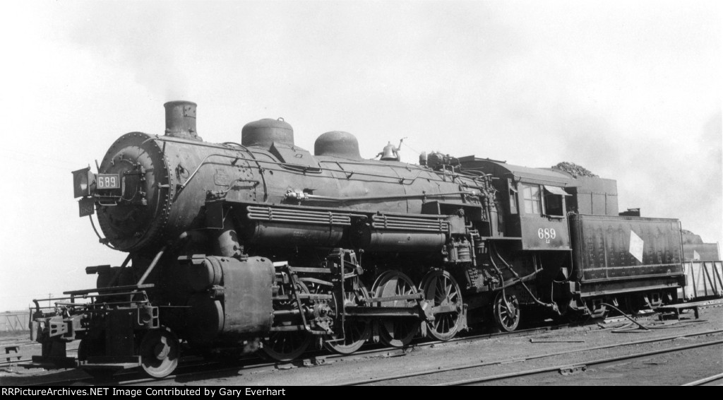 MILW 2-8-2 #689 - Milwaukee Road